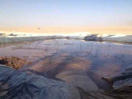 阿爾及利亞鉆井廢棄物處理現(xiàn)場案例